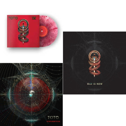 This is a 3 LP Vinyl SKU bundle.
1.This LP Vinyl is brand new.Format: LP VinylMusic Style: Classic RockThis item's title is: Iv (Bloodshot Red LP Vinyl) (Rsd Essential)Artist: TotoLabel: COLUMBIABarcode: 194399552919Release Date: 6/3/2022
2.This LP Vinyl is brand new.