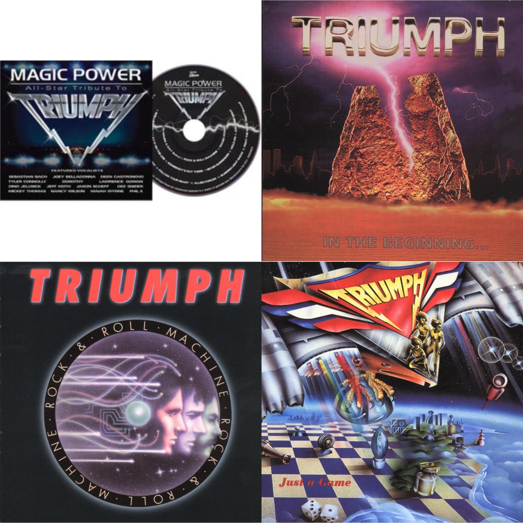Magic Power: All Star Tribute To Triumph (2CD) & In The Beginning & Rock N Roll Machine & Just A Game