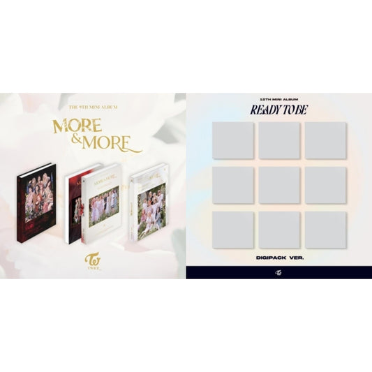 This is a 2 CD SKU bundle.
1.This CD is brand new.Format: CDMusic Style: K-popThis item's title is: More & MoreArtist: TwiceLabel: JYP EntertainmentBarcode: 8809440339884Release Date: 6/2/2020
2.This CD is brand new.