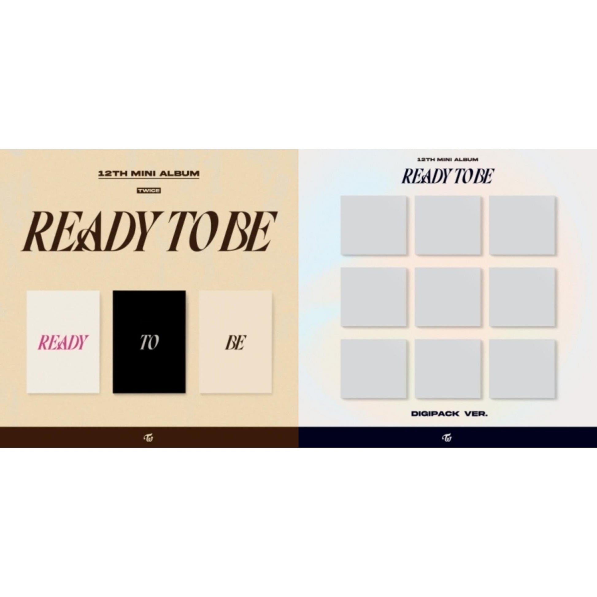 This is a 2 CD SKU bundle.
1.This CD is brand new.Format: CDThis item's title is: Ready To Be (12Th Mini Album)Artist: TwiceLabel: JYP ENT.Barcode: 8809755506285Release Date: 3/10/2023
2.This CD is brand new.