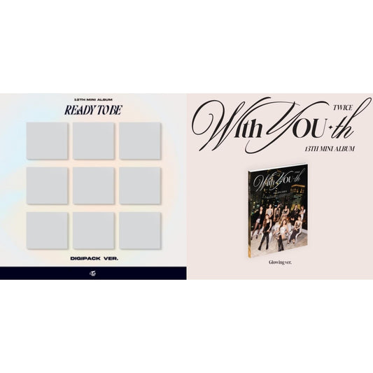 This is a 2 CD SKU bundle.
1.This CD is brand new.Format: CDMusic Style: K-popThis item's title is: Ready To Be (12Th Mini Album) Digipack VersionArtist: TwiceLabel: JYP ENT.Barcode: 8809755506407Release Date: 3/10/2023
2.This CD is brand new.