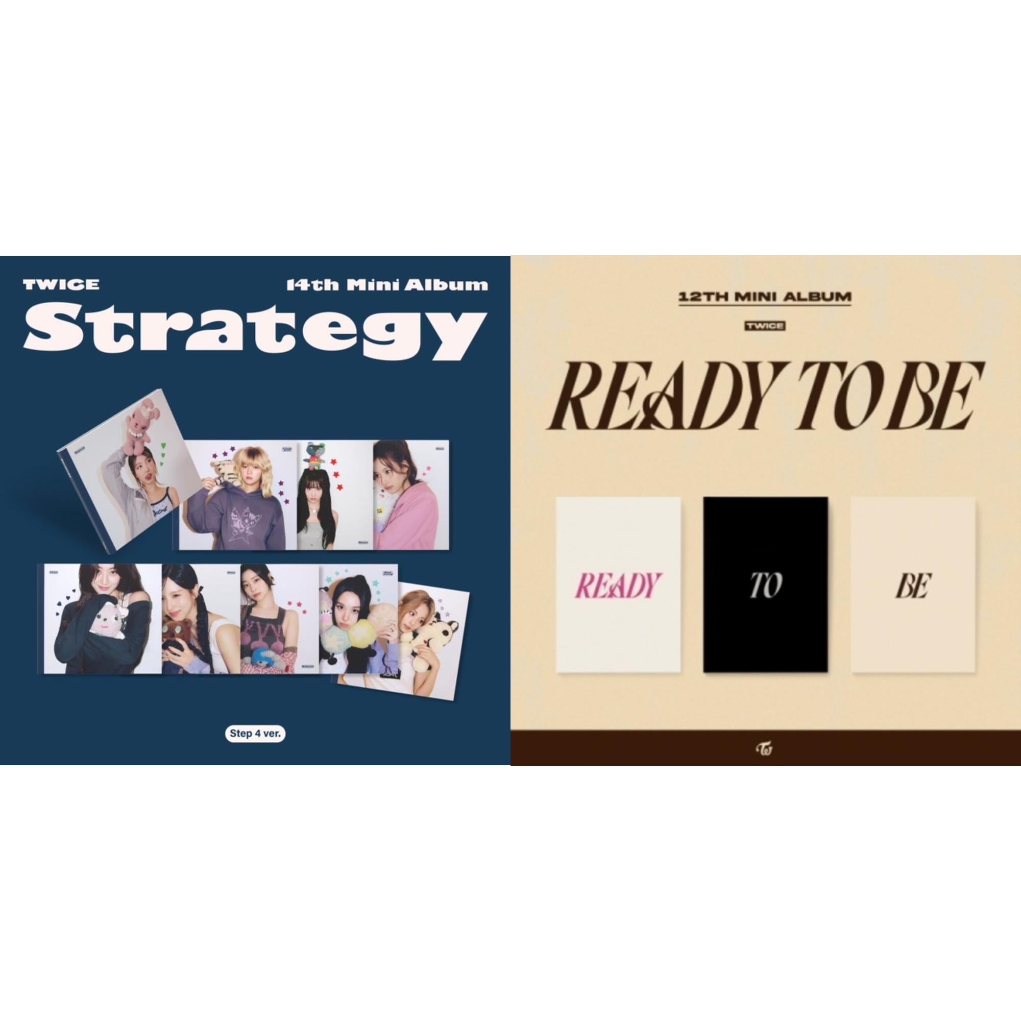 Strategy (Step 4 Ver.) & Ready To Be (12Th Mini Album)