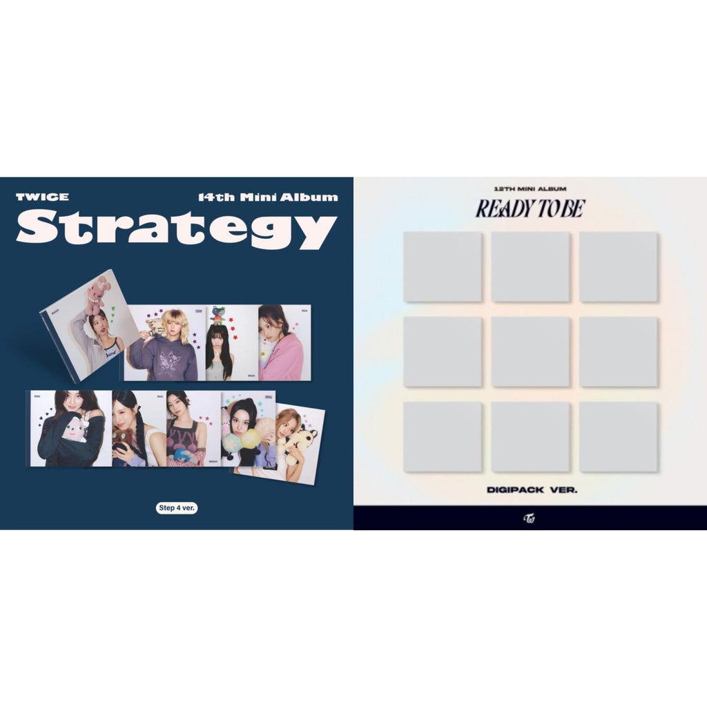 Strategy (Step 4 Ver.) & Ready To Be (12Th Mini Album) Digipack Version