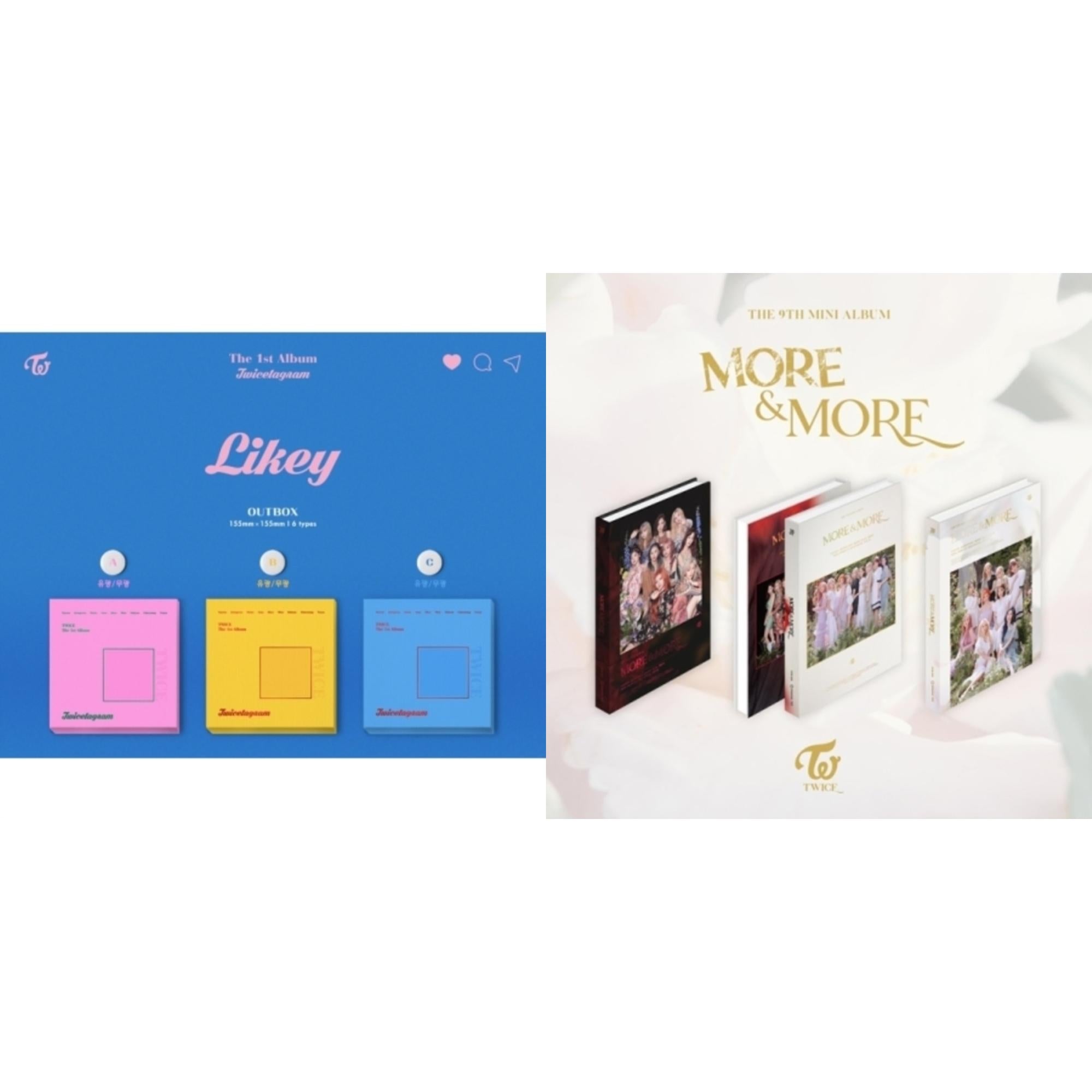 Twicetagram Vol. 1 & More & More