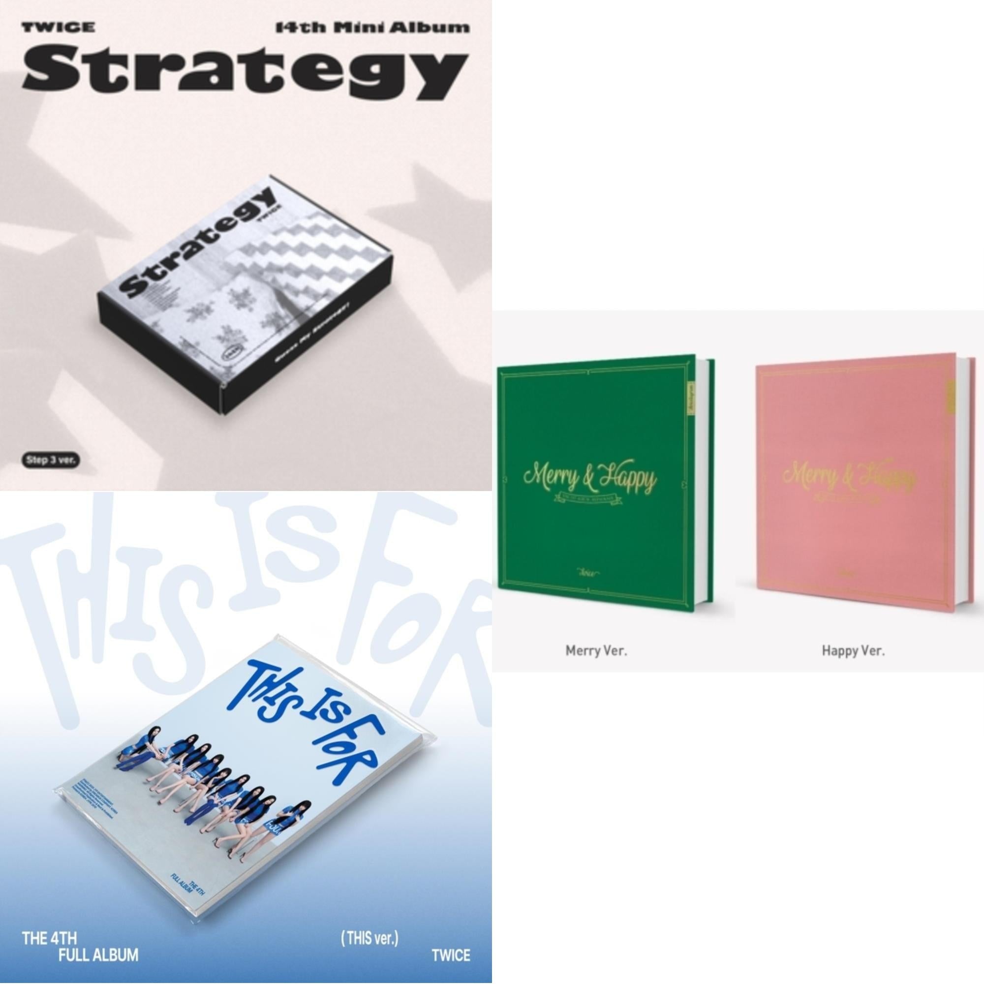 Strategy (Step 3 Ver.) & This Is For (This Ver.) & Merry & Happy