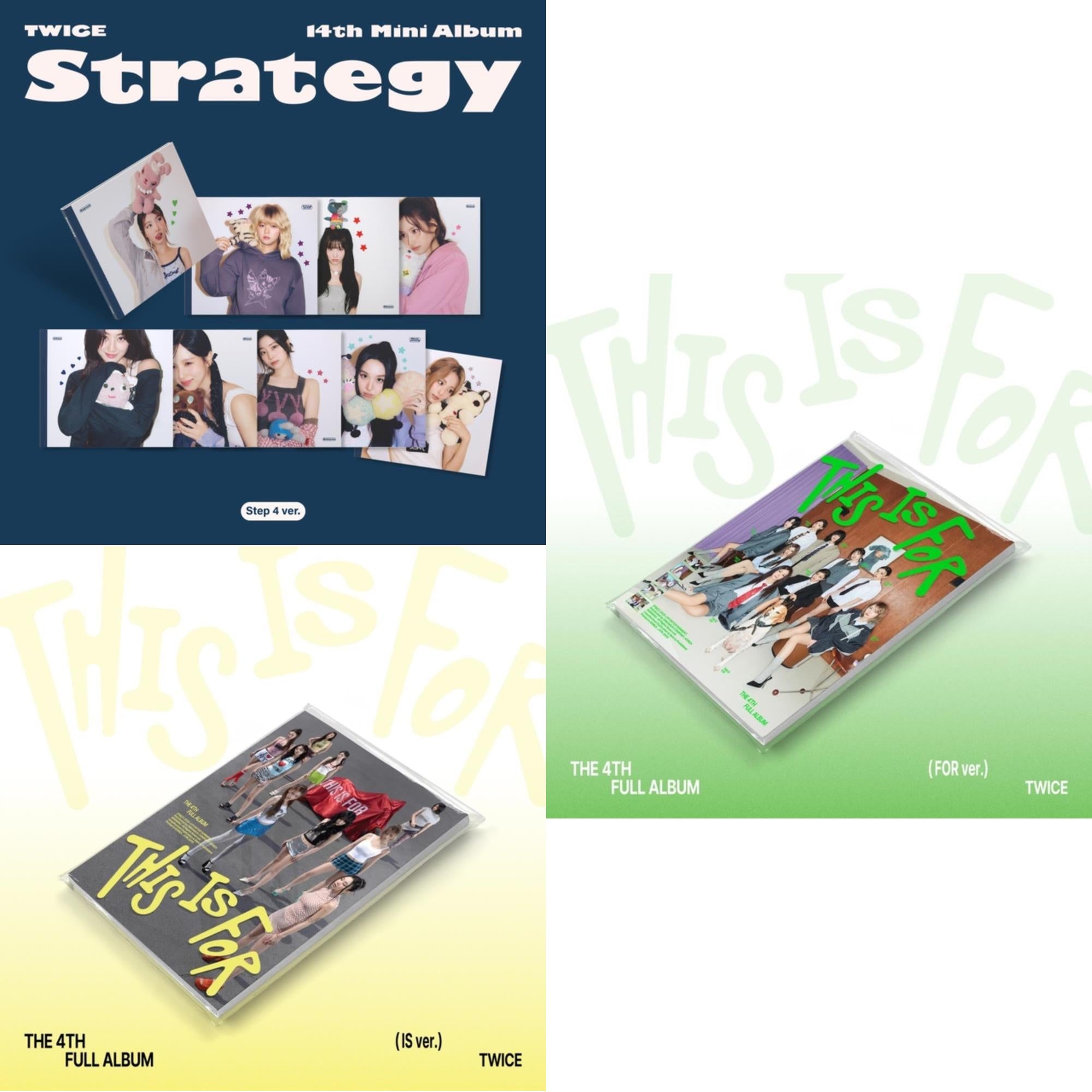 Strategy (Step 4 Ver.) & This Is For (Is Ver.) & This Is For (For Ver.)