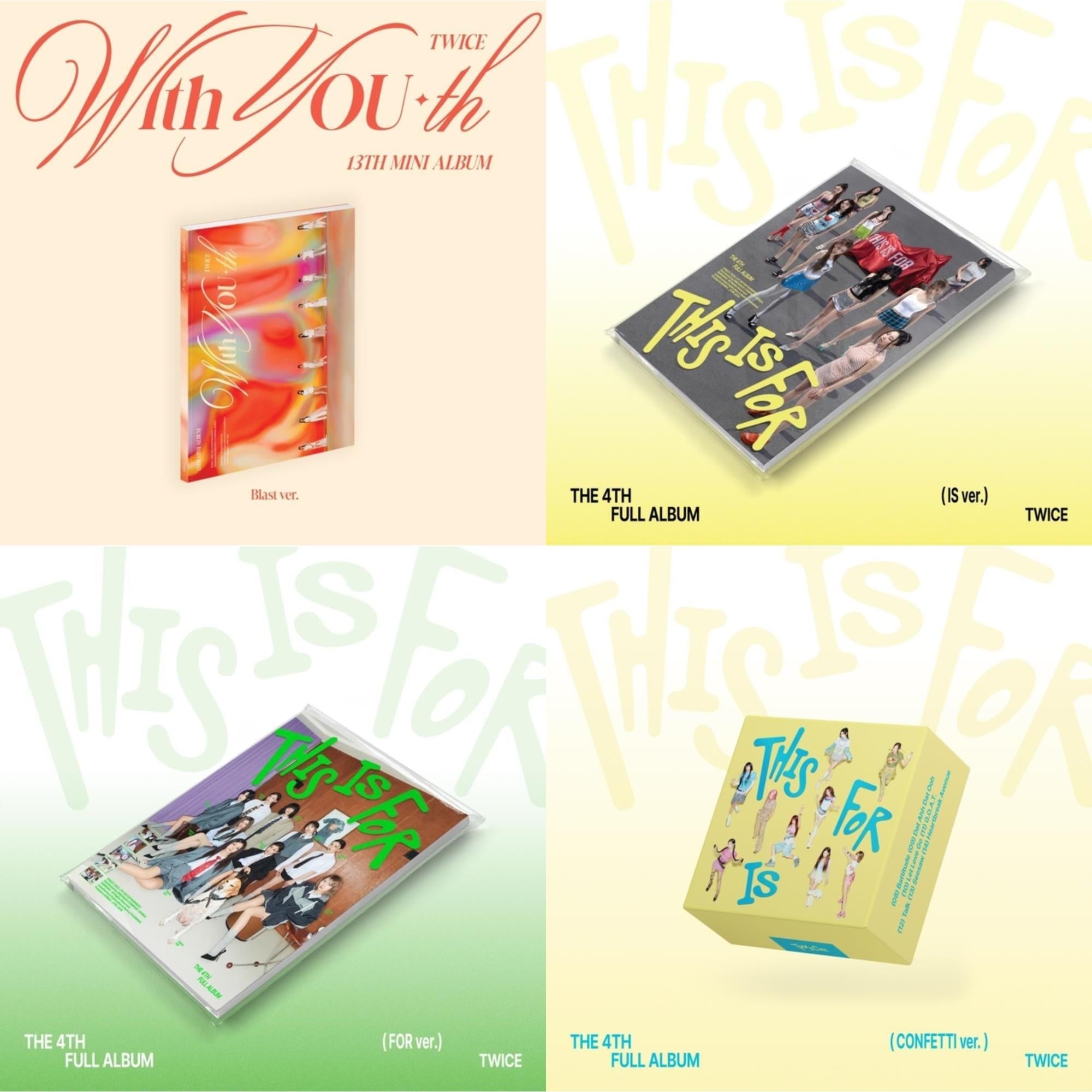 With You-Th (Blast Ver.) & This Is For (Is Ver.) & This Is For (For Ver.) & This Is For (Confetti Ver.)
