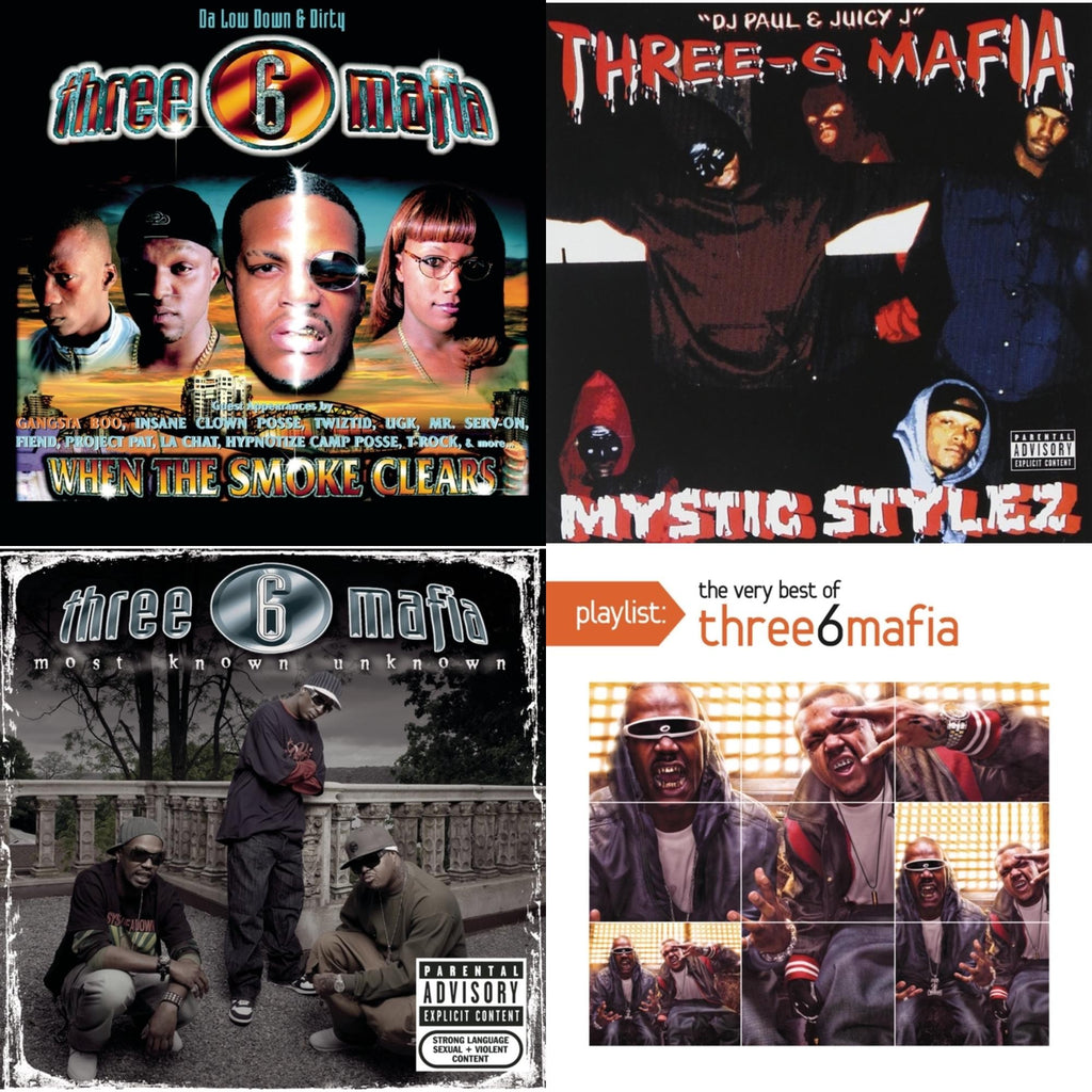When The Smoke Clears & Mystic Stylez & Most Known Unknown (Revised Edition) & Playlist: Very Best Of Three 6 Mafia