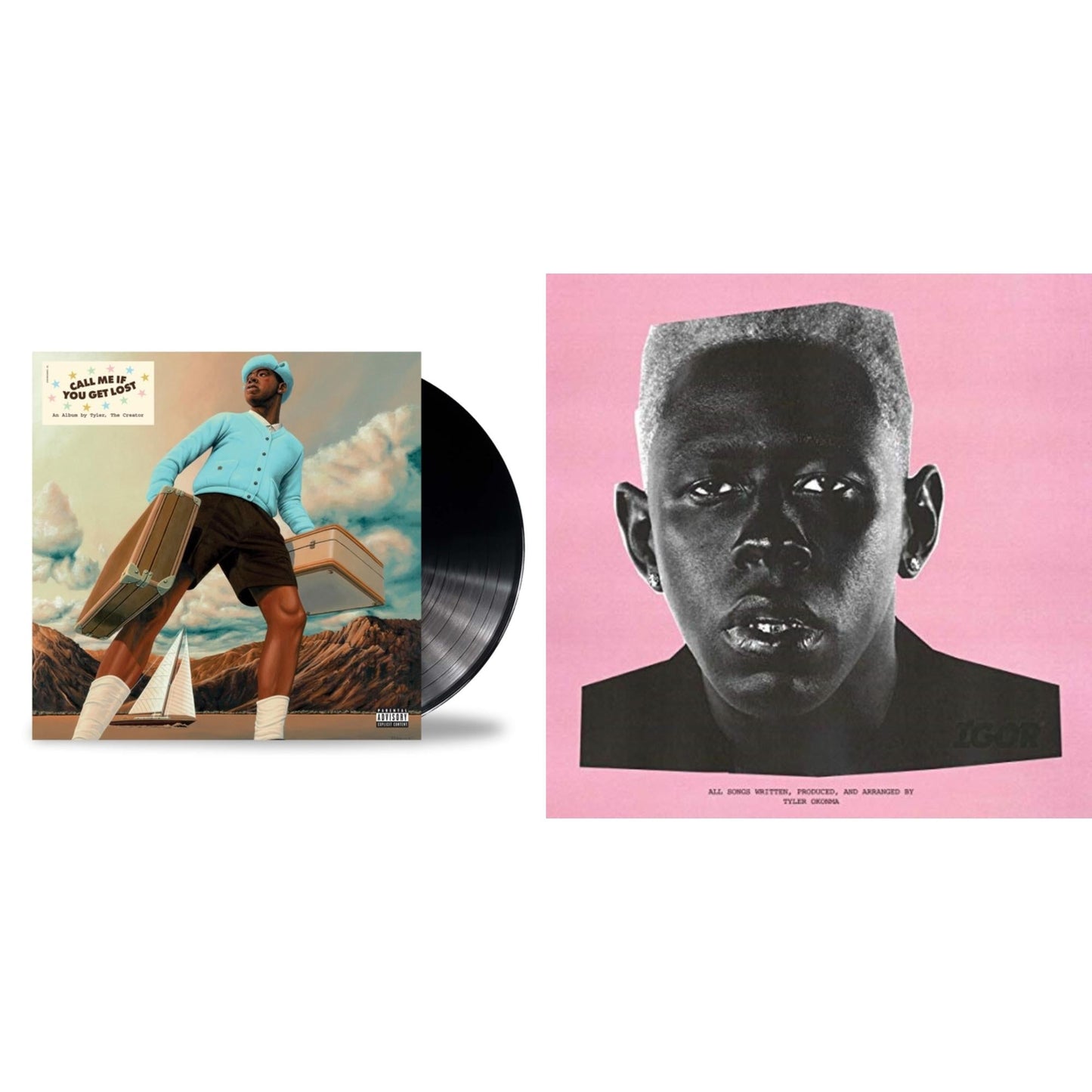 This is a 2 LP Vinyl SKU bundle.
1.This LP Vinyl is brand new.Format: LP VinylMusic Style: TrapThis item's title is: Call Me If You Get Lost (X) (2LP)Artist:  The Creator TylerLabel: COLUMBIABarcode: 194399166413Release Date: 6/24/2022
2.This LP Vinyl is brand new.