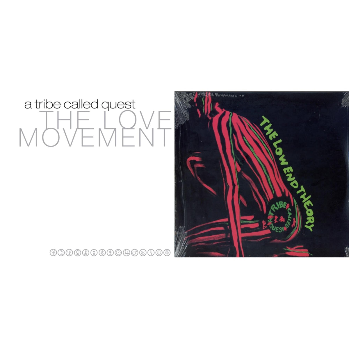 Tribe Called Quest - Low End Theory & Love Movement (X) (3LP)