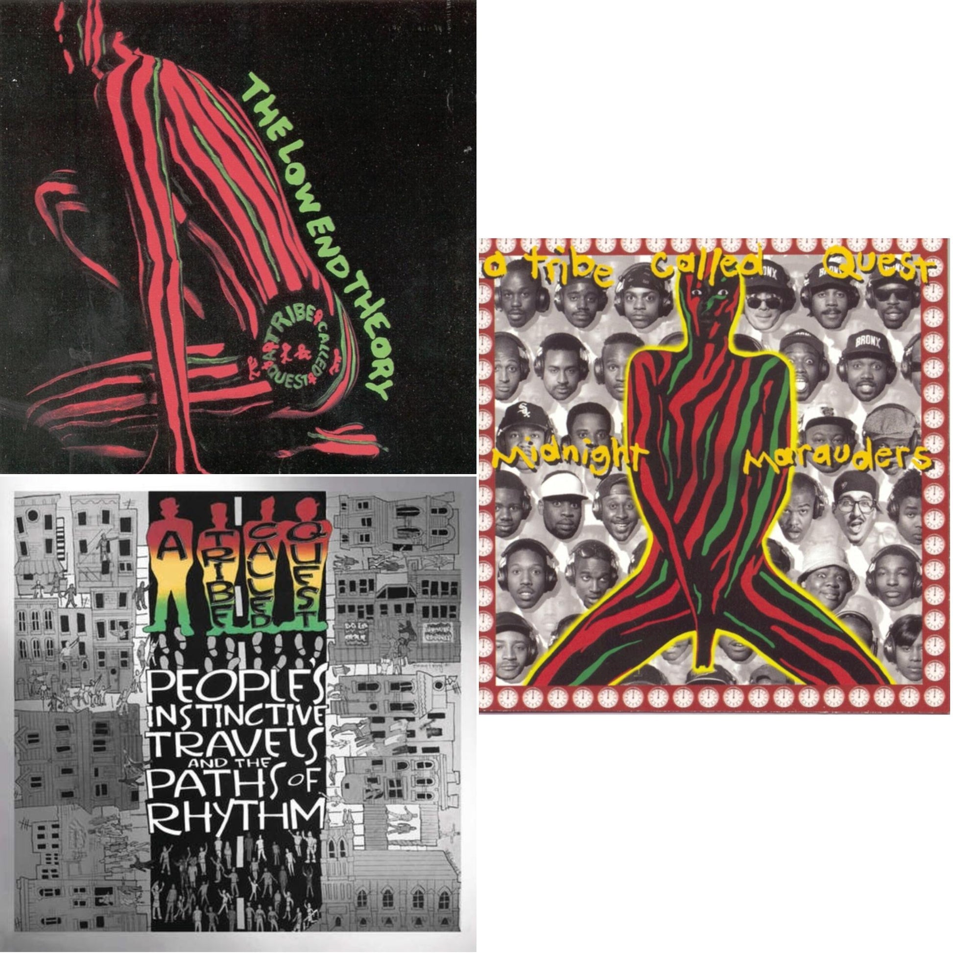 This is a 3 CD SKU bundle.
1.This CD is brand new.Format: CDMusic Style: ConsciousThis item's title is: Low End TheoryArtist: Tribe Called QuestLabel: LEGACYBarcode: 012414141828Release Date: 9/24/1991
2.This CD is brand new.