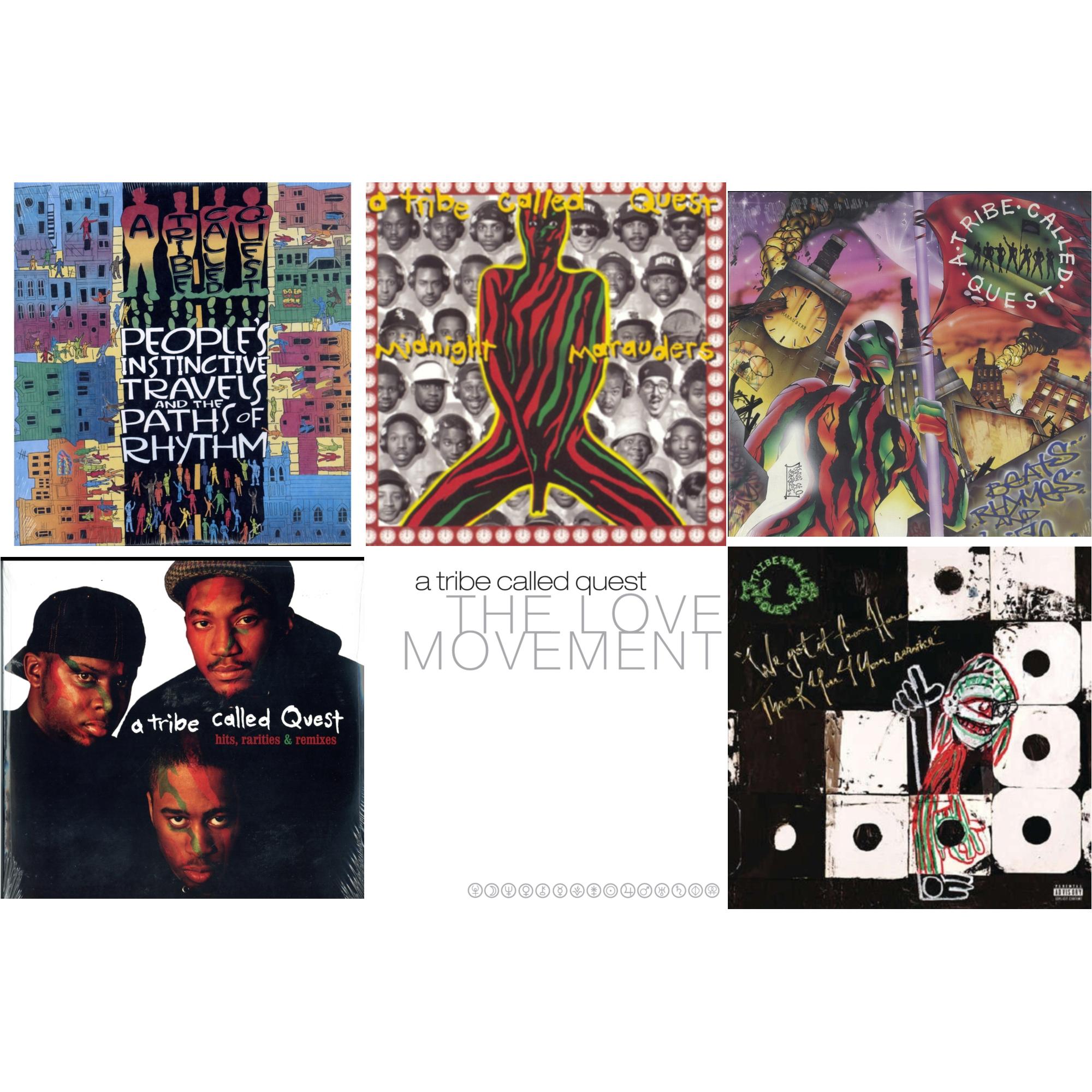 Peoples Instinctive Travels & Paths Of Rhythm & Midnight Marauders & Beats Rhymes & Life & Hits, Rarities & Remixes & Love Movement (X) (3LP) & We Got It From Here Thank You 4 Your Service (X) (2LP/150G)