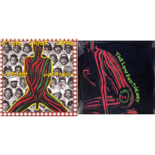 This is a 2 LP Vinyl SKU bundle.
1.This LP Vinyl is brand new.Format: LP VinylMusic Style: TranceThis item's title is: Midnight MaraudersArtist: Tribe Called QuestLabel: LEGACYBarcode: 012414149015Release Date: 11/9/1993
2.This LP Vinyl is brand new.