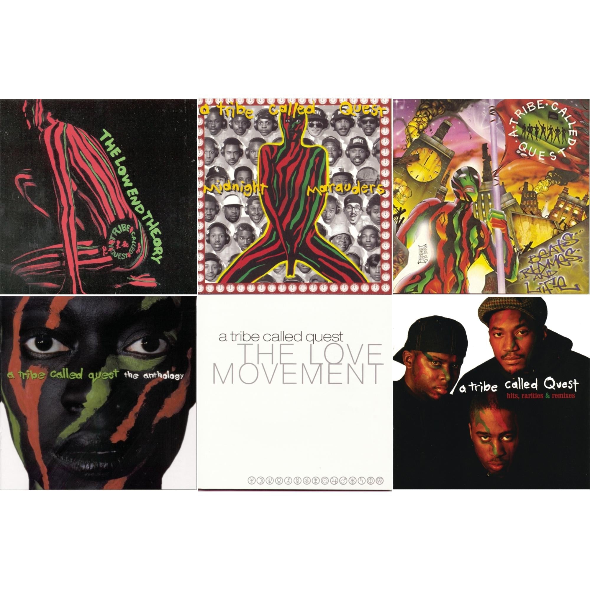 Low End Theory & Midnight Marauders & Beats Rhymes & Life & Anthology & Love Movement & Hits, Rarities & Remixes