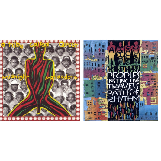 This is a 2 LP Vinyl SKU bundle.
1.This LP Vinyl is brand new.Format: LP VinylMusic Style: TranceThis item's title is: Midnight MaraudersArtist: Tribe Called QuestLabel: LEGACYBarcode: 012414149015Release Date: 11/9/1993
2.This LP Vinyl is brand new.