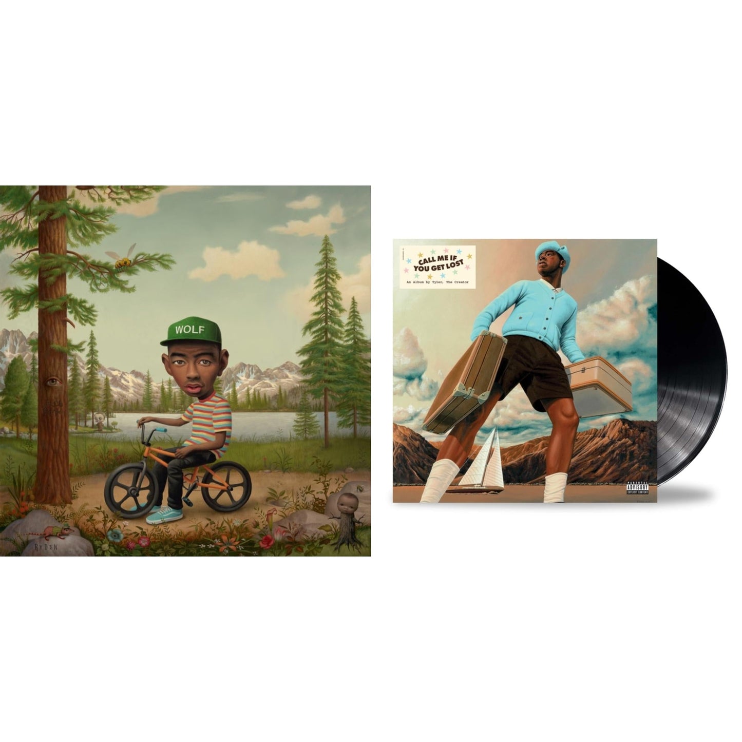 This is a 2 LP Vinyl SKU bundle.
1.This LP Vinyl is brand new.Format: LP VinylMusic Style: Jazzy Hip-HopThis item's title is: Wolf (X) (2LP/Hot Pink Vinyl)Artist:  The Creator TylerLabel: COLUMBIABarcode: 196588204517Release Date: 10/20/2023
2.This LP Vinyl is brand new.