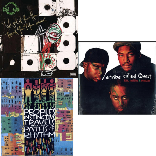 This is a 3 LP Vinyl SKU bundle.
1.This LP Vinyl is brand new.Format: LP VinylMusic Style: ConsciousThis item's title is: We Got It From Here Thank You 4 Your Service (X) (2LP/150G)Artist: Tribe Called QuestLabel: EPICBarcode: 889853778713Release Date: 12/23/2016
2.