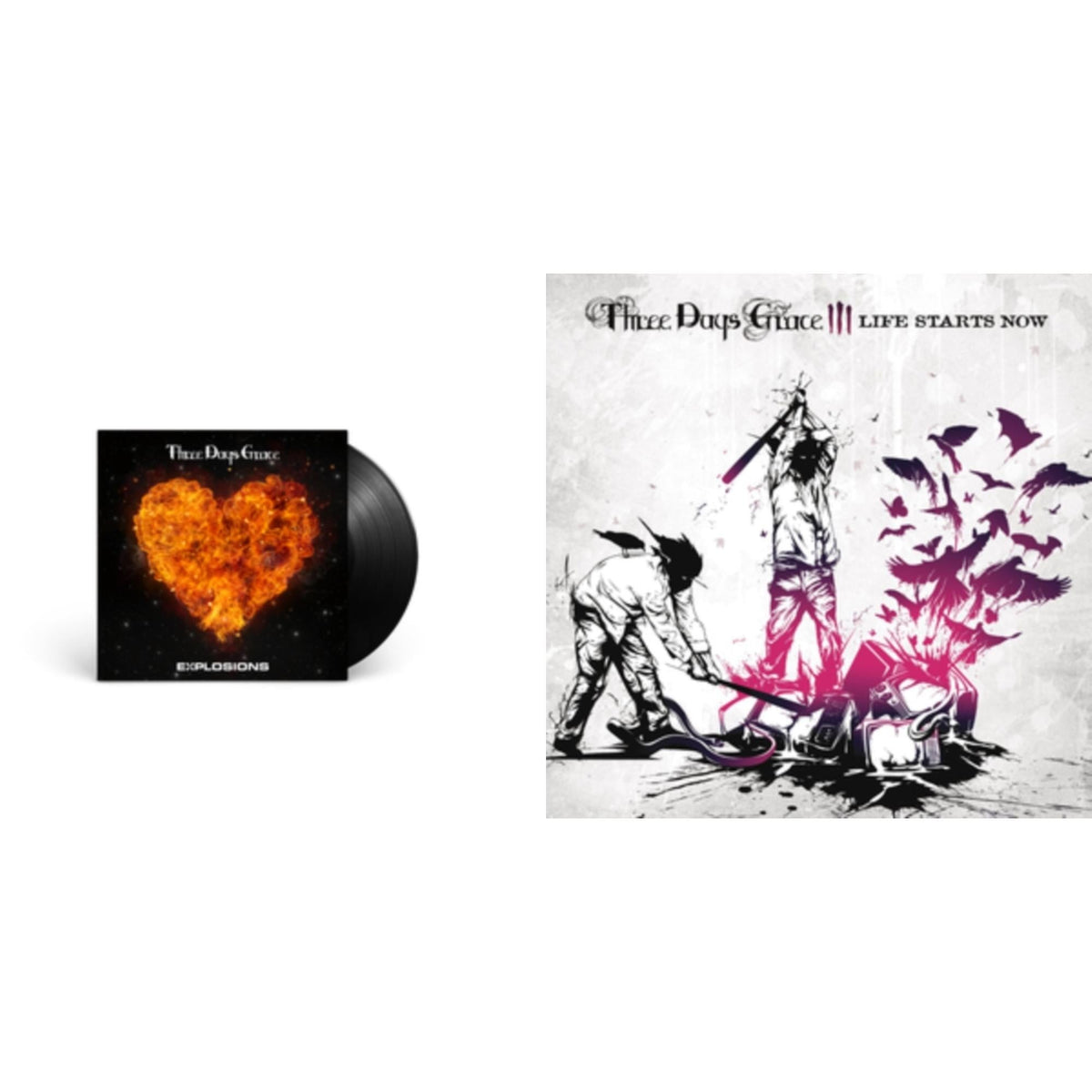 Explosions (140G) & Life Starts Now (150G)