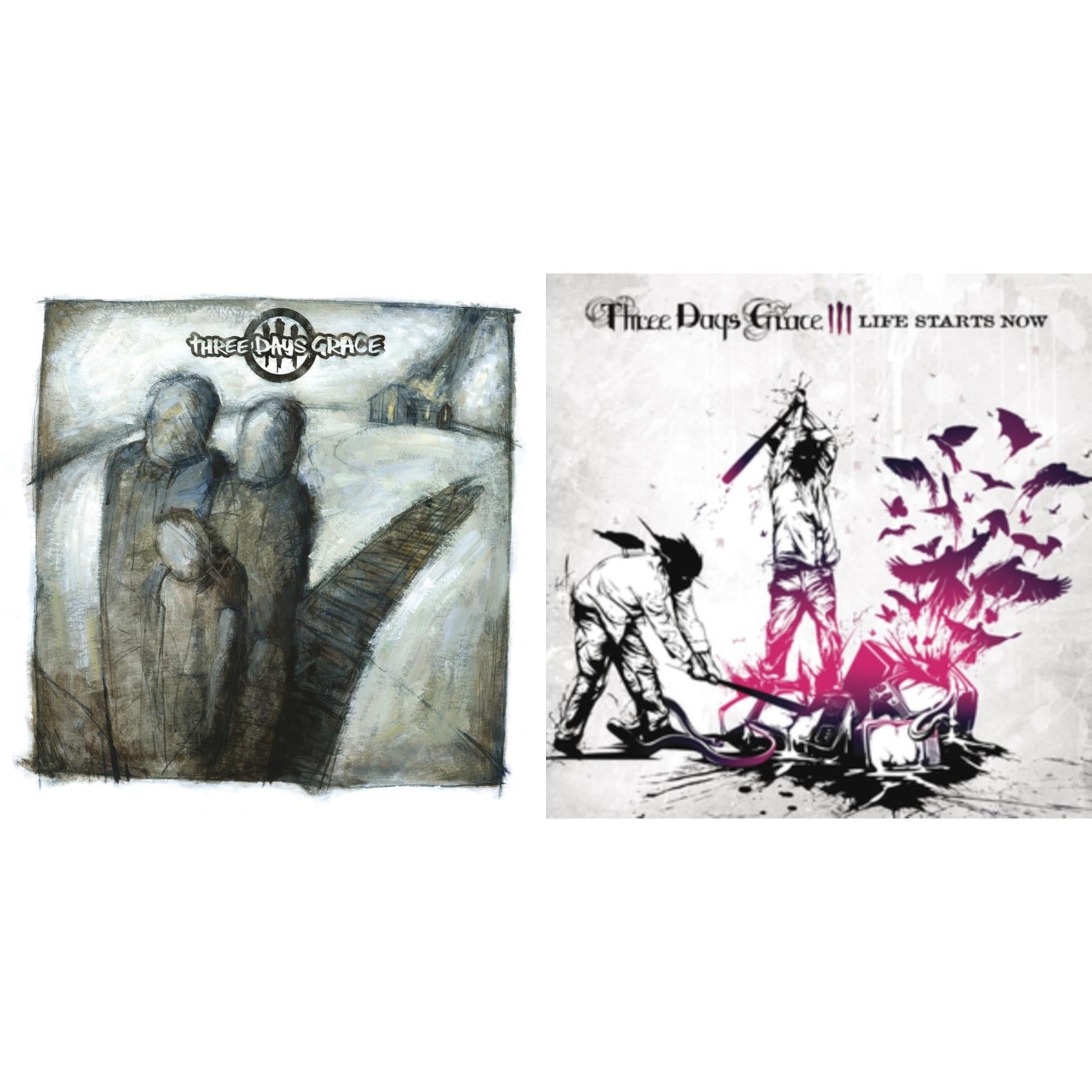 This is a 2 LP Vinyl SKU bundle.
1.This LP Vinyl is brand new.Format: LP VinylMusic Style: Alternative RockThis item's title is: Three Days Grace (150G)Artist: Three Days GraceLabel: JIVEBarcode: 889853460014Release Date: 9/23/2016
2.This LP Vinyl is brand new.