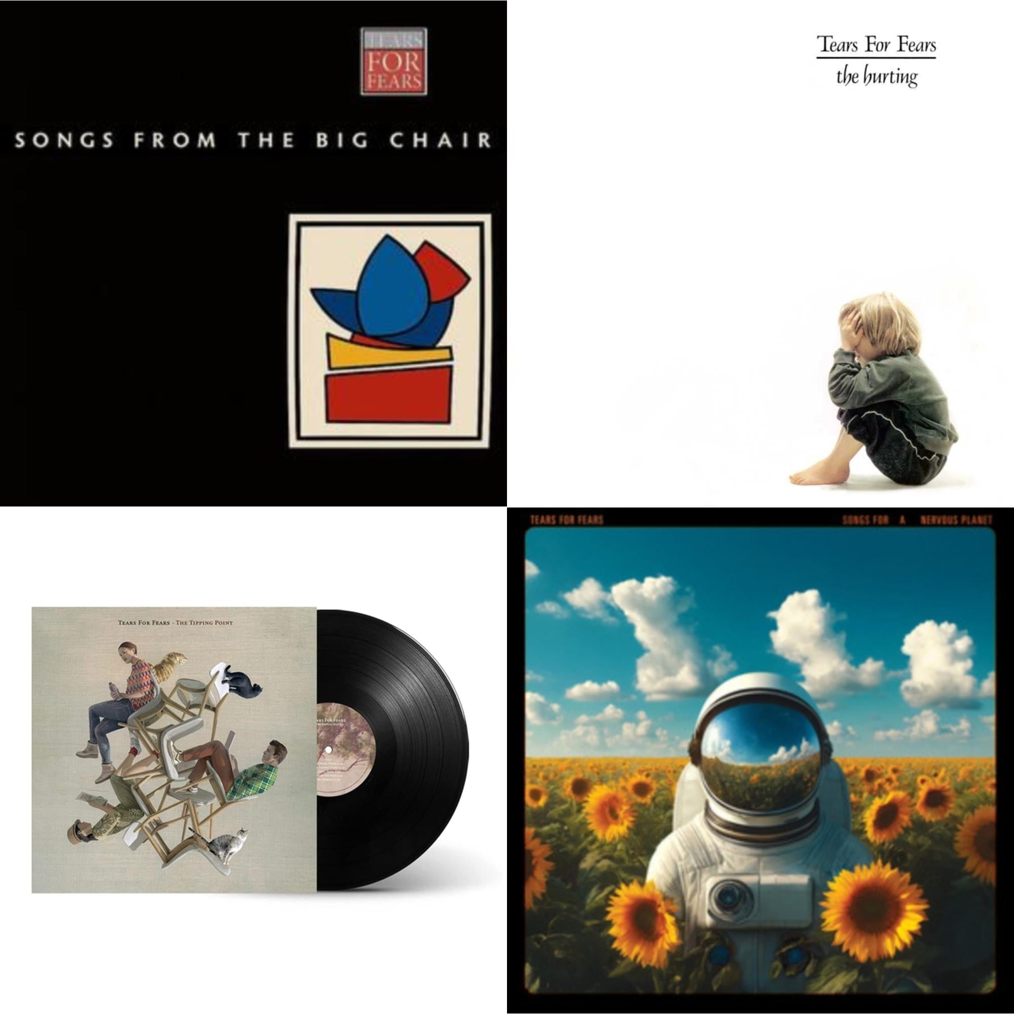 Songs From The Big Chair (Deluxe Edition/Transparent Red Vinyl/2LP) & Hurting & Tipping Point & Songs For A Nervous Planet (2LP)