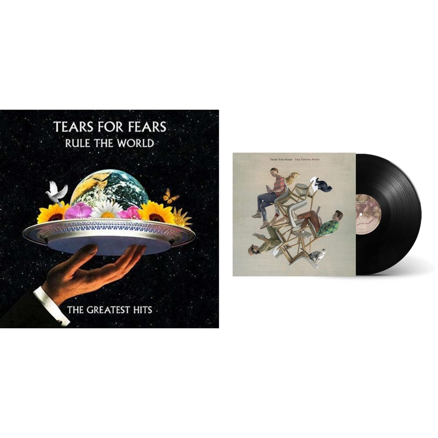 This is a 2 LP Vinyl SKU bundle.
1.This LP Vinyl is brand new.Format: LP VinylMusic Style: Pop RockThis item's title is: Rule The World (2LP)Artist: Tears For FearsLabel: Virgin EMI RecordsBarcode: 600753802885Release Date: 1/12/2018
2.This LP Vinyl is brand new.