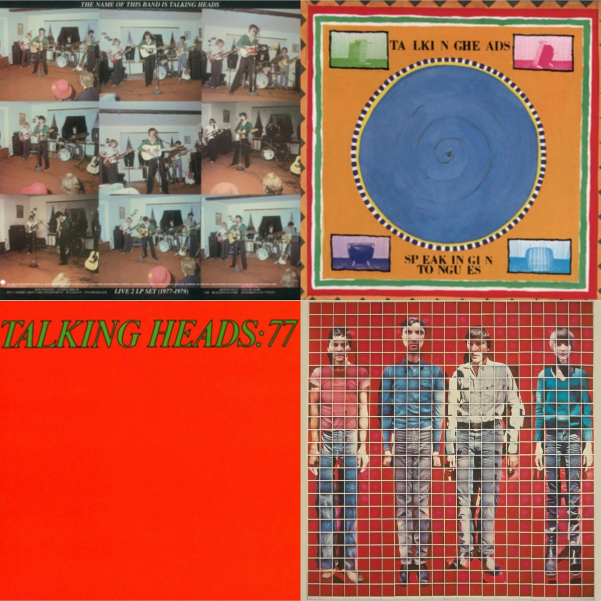 Name Of This Band Is Talking Heads & Speaking In Tongues & Talking Heads: 77 & More Songs About Building & Food (Deluxe/2LP)