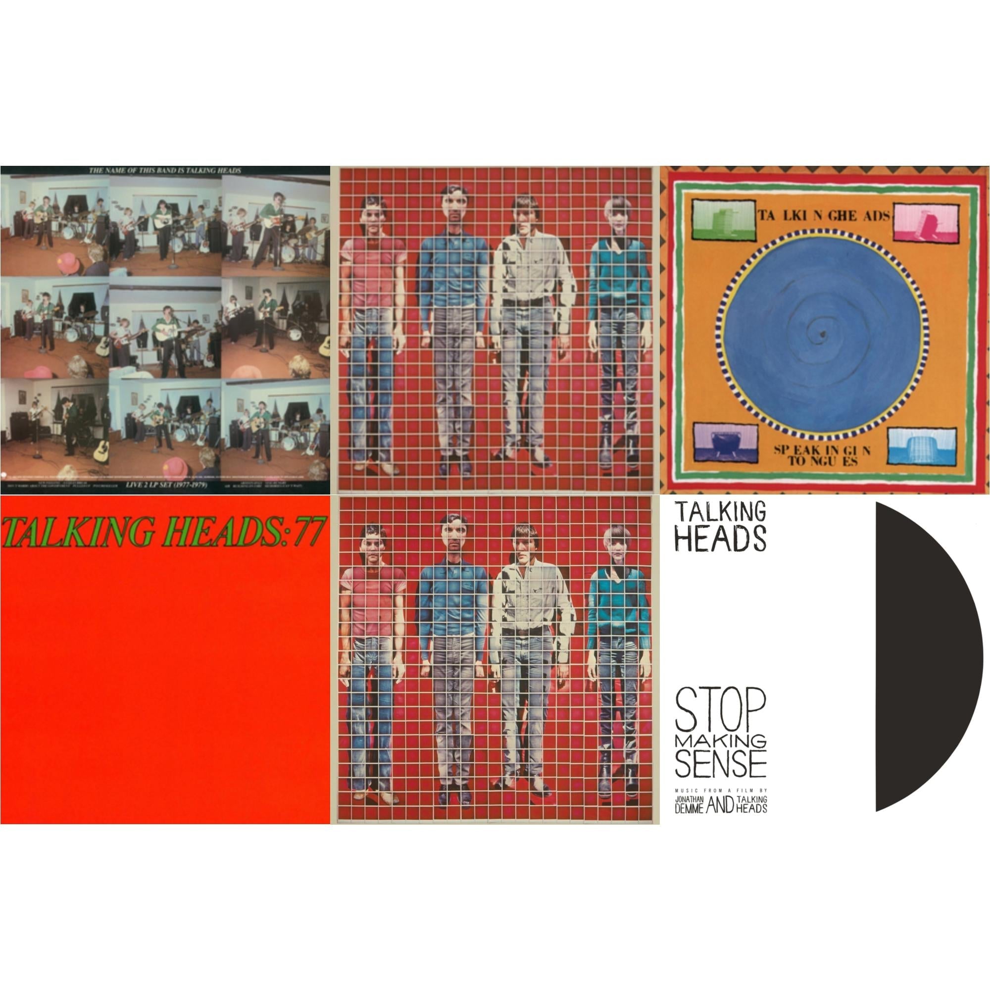 Name Of This Band Is Talking Heads & More Songs About Buildings & Food & Speaking In Tongues & Talking Heads: 77 & More Songs About Building & Food (Deluxe/2LP) & Stop Making Sense (Deluxe/2LP)