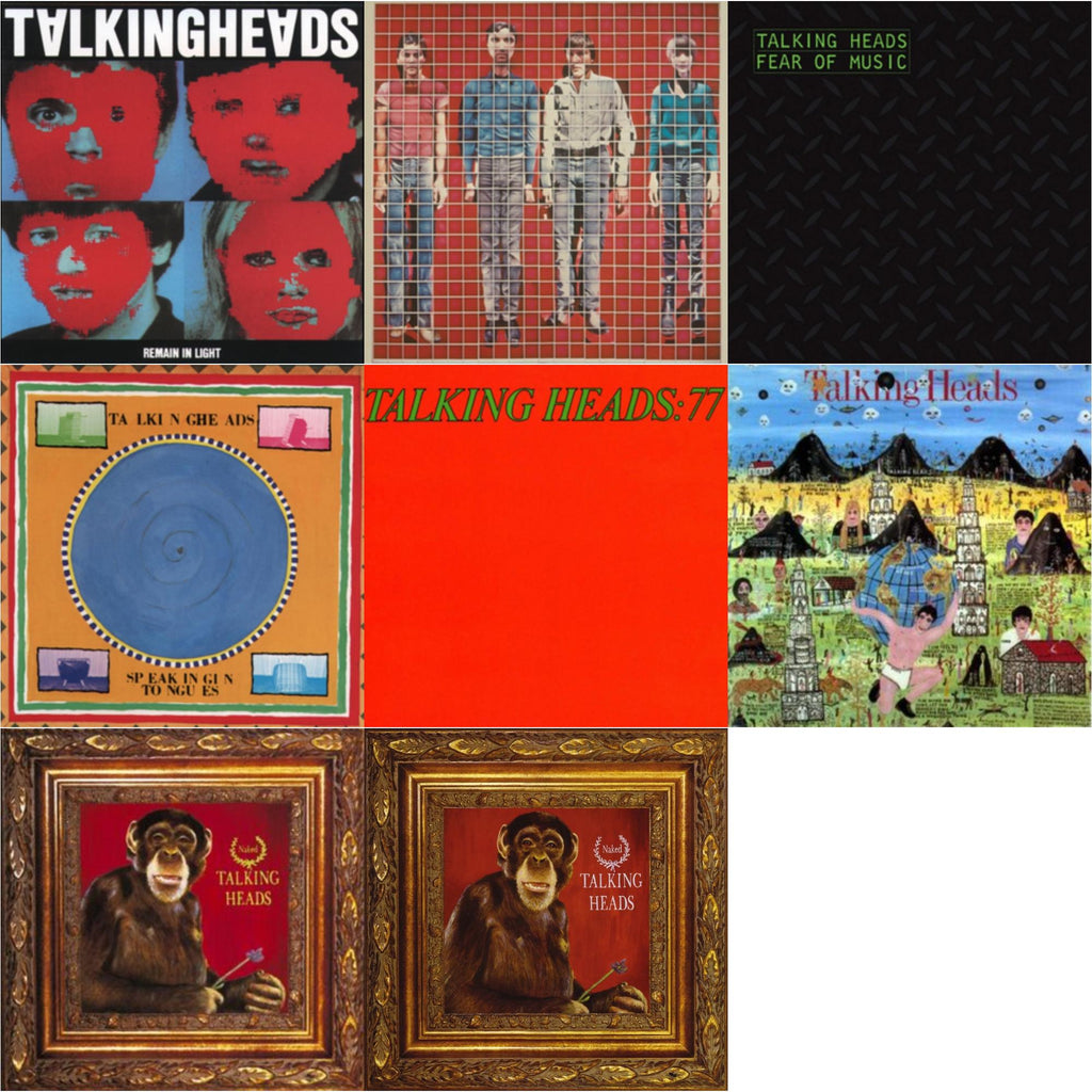 This is a 8 LP Vinyl SKU bundle.
1.This LP Vinyl is brand new.Format: LP VinylMusic Style: Art RockThis item's title is: Remain In LightArtist: Talking HeadsLabel: SireBarcode: 081227080211Release Date: 4/1/2013
2.This LP Vinyl is brand new.