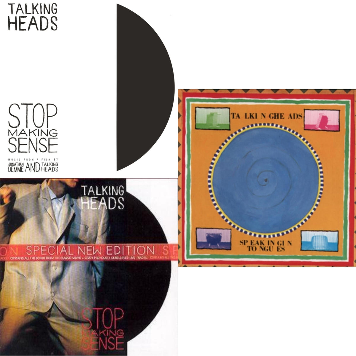 Speaking In Tongues & Stop Making Sense (2CD/Blu-Ray) & Stop Making Sense