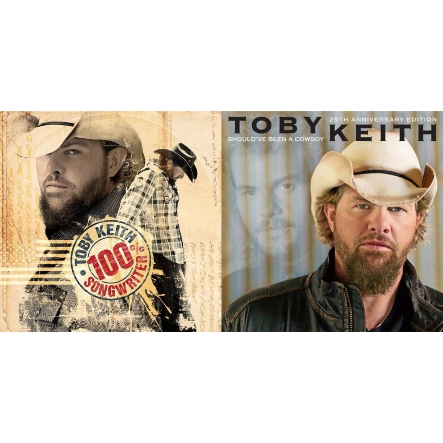 This is a 2 LP Vinyl SKU bundle.
1.This LP Vinyl is brand new.Format: LP VinylThis item's title is: 100% SongwriterArtist: Toby KeithLabel: SHOW DOG NASHVILLEBarcode: 602458295252Release Date: 11/17/2023
2.This LP Vinyl is brand new.