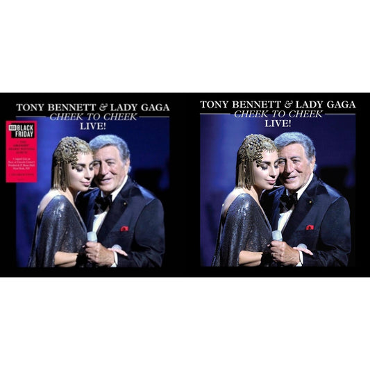 This is a 2 LP Vinyl SKU bundle.
1.This LP Vinyl is brand new.Format: LP VinylThis item's title is: Cheek To Cheek: Live! (2LP)Artist: Tony; Lady Gaga BennettLabel: STREAMLINE/INTERSCOPEBarcode: 602448637512Release Date: 11/25/2022
2.This LP Vinyl is brand new.