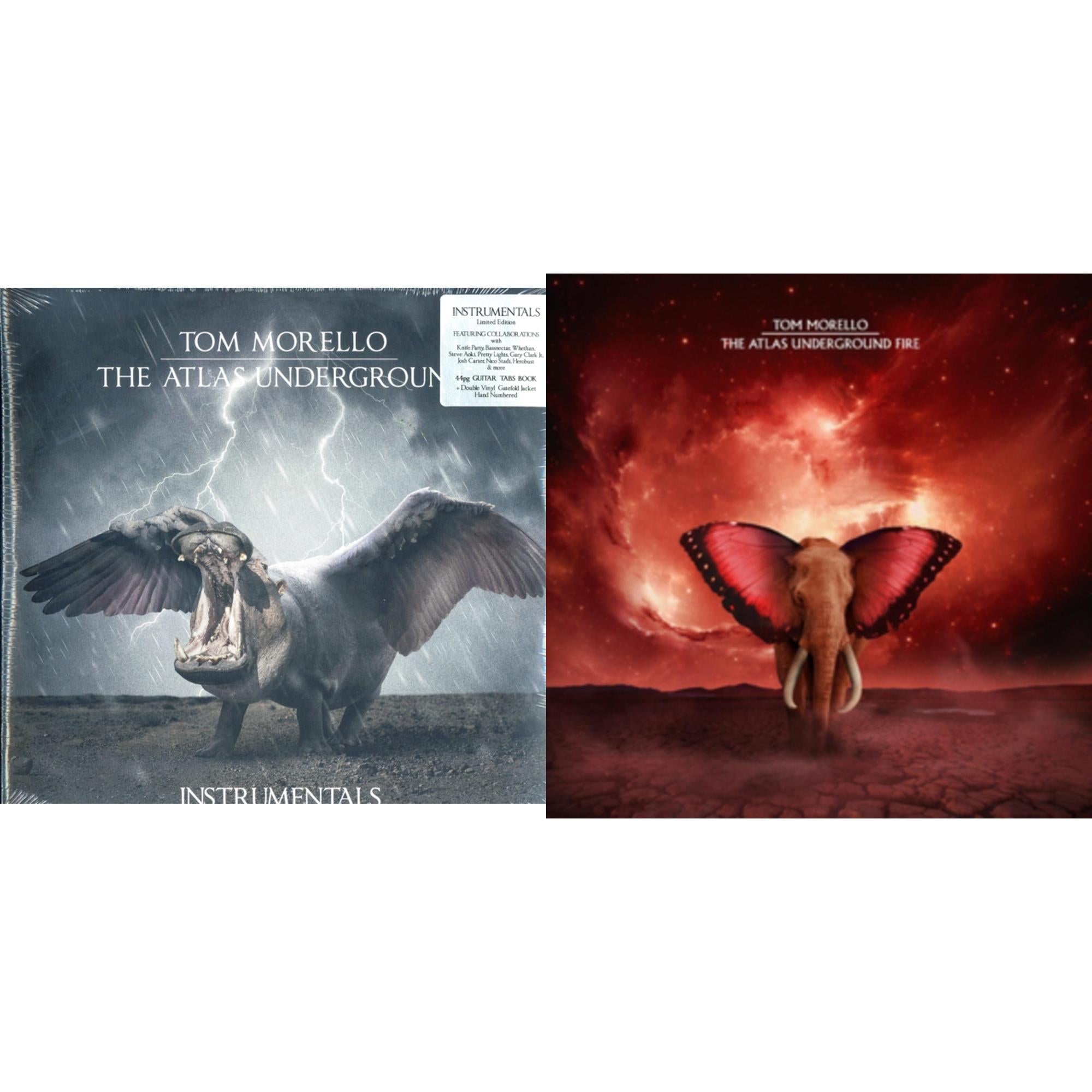 Atlas Underground Fire (2LP/Orange Splatter Vinyl) & Atlas Underground Instrumentals (Guitar Tablature Book/Hand Numbered)