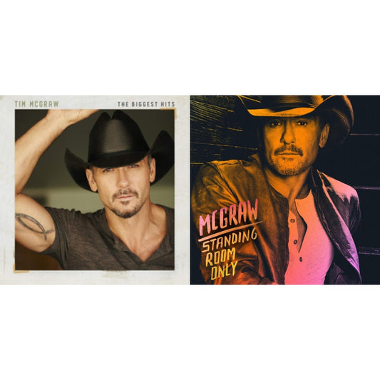 This is a 2 LP Vinyl SKU bundle.
1.This LP Vinyl is brand new.Format: LP VinylMusic Style: CountryThis item's title is: Biggest HitsArtist: Tim McgrawLabel: CURBBarcode: 715187952607Release Date: 2/14/2020
2.This LP Vinyl is brand new.