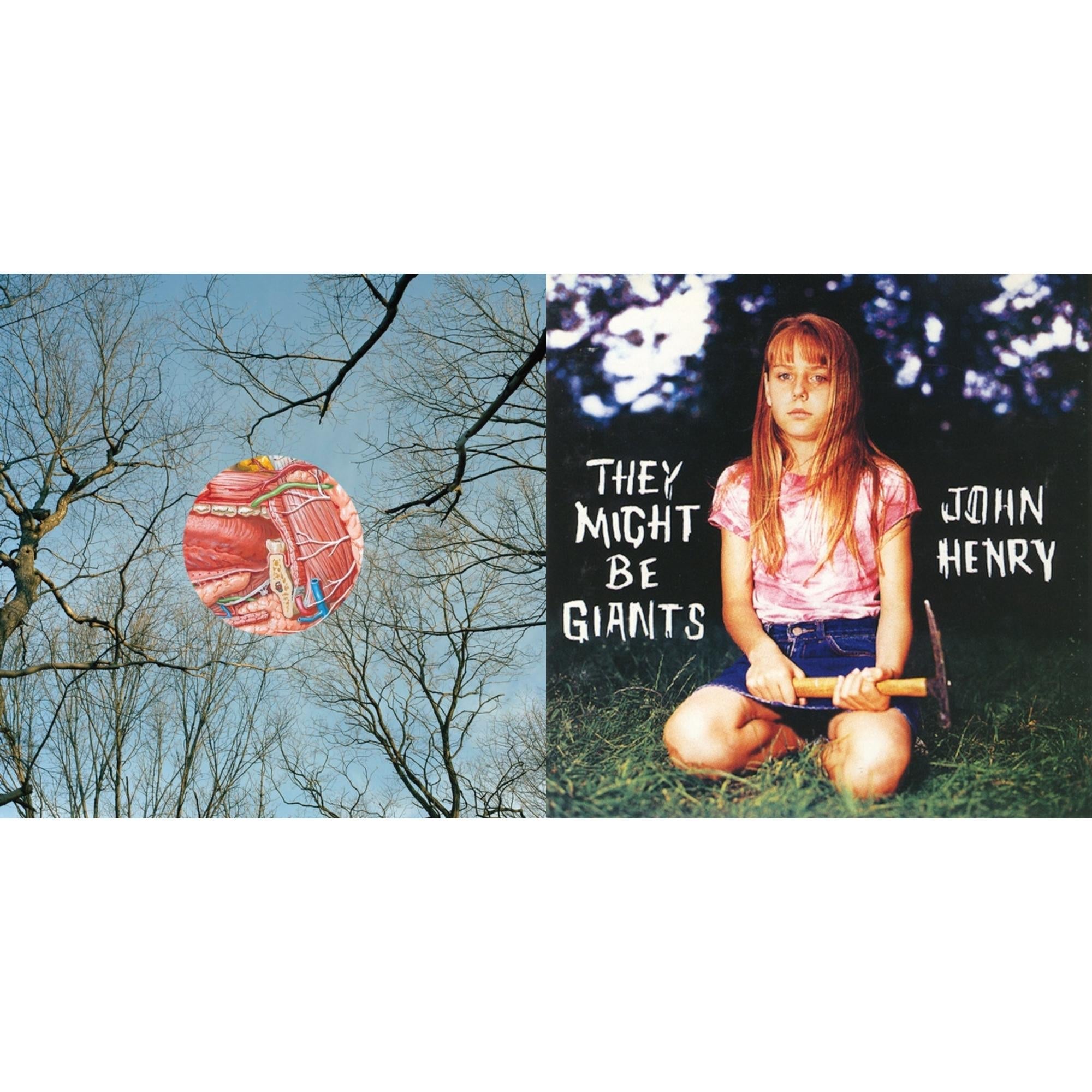 Glean (Clear W/ Red Whisps LP Vinyl) & John Henry (180G/Violet Vinyl/2LP)
