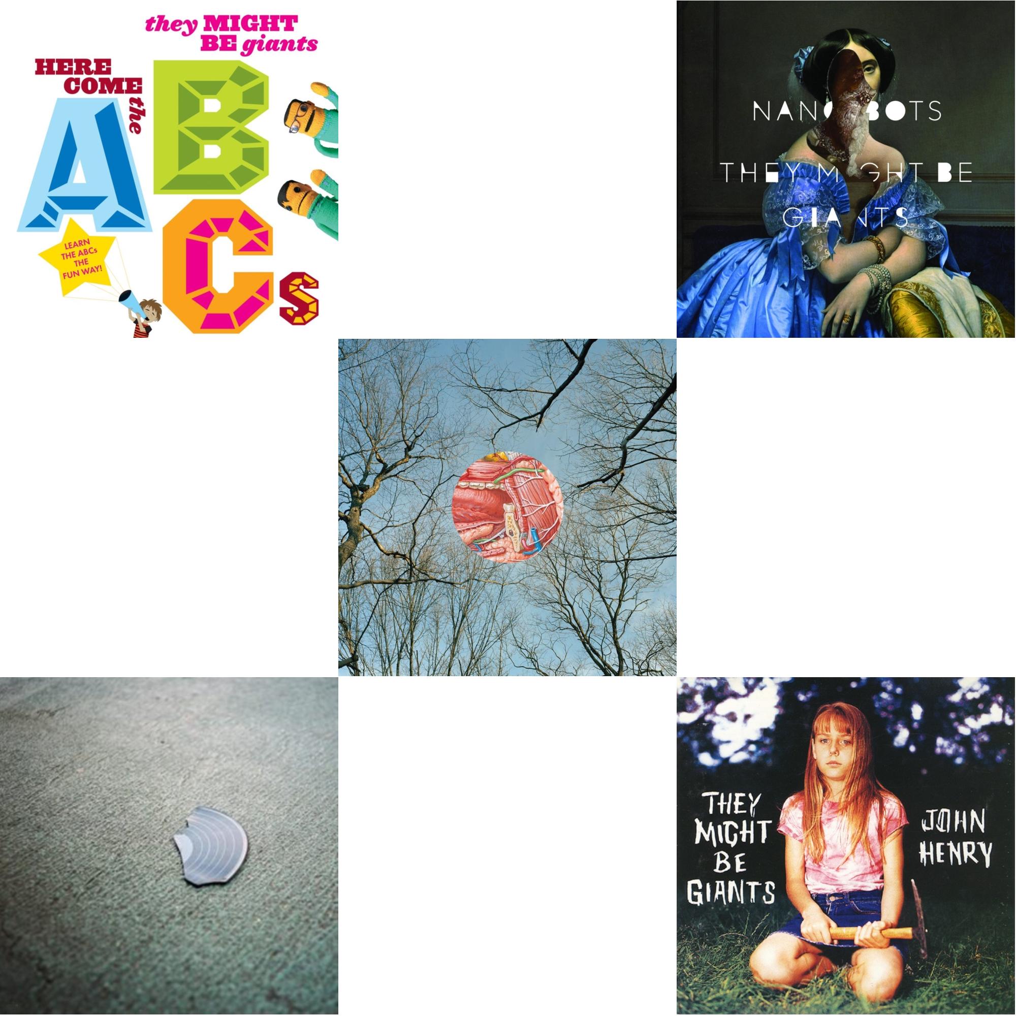 Here Come The Abcs (Clear LP Vinyl) & Book & Glean (Clear W/ Red Whisps LP Vinyl) & Nanobots (Cobalt Blue LP Vinyl) & John Henry (180G/Violet Vinyl/2LP)