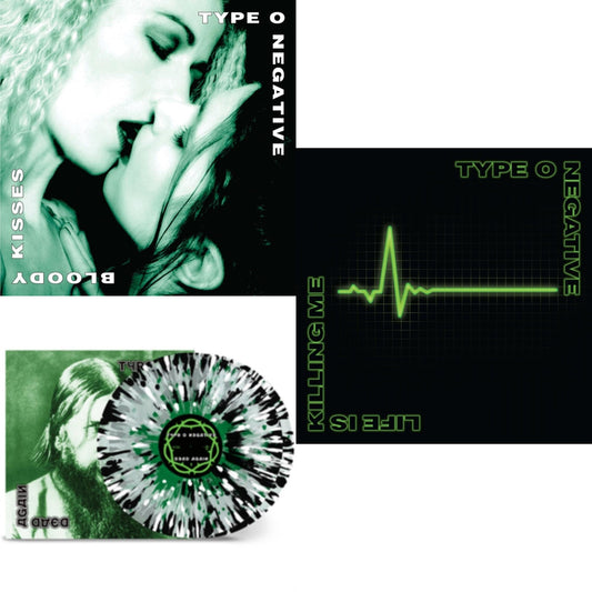 This is a 3 LP Vinyl SKU bundle.
1.This LP Vinyl is brand new.Format: LP VinylMusic Style: Heavy MetalThis item's title is: Bloody Kisses: Suspended In Dusk (2LP/Green/Black Vinyl)Artist: Type O NegativeLabel: Roadrunner RecordsBarcode: 081227827090Release Date: 7/19/2024
2.