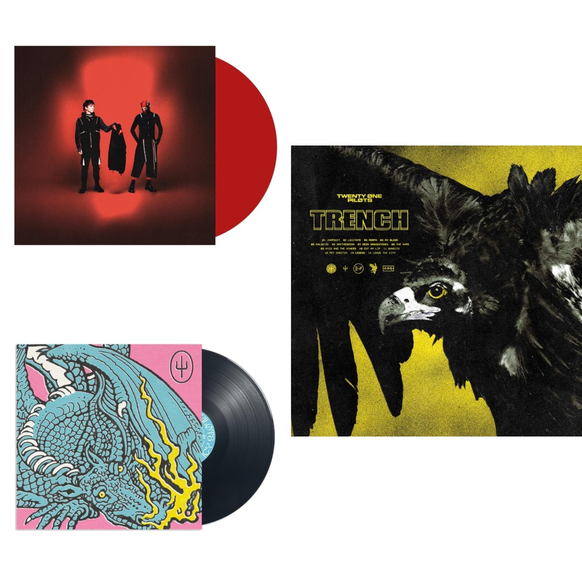 Breach (Red LP Vinyl) & Scaled & Icy & Trench (2LP/Dl Code)