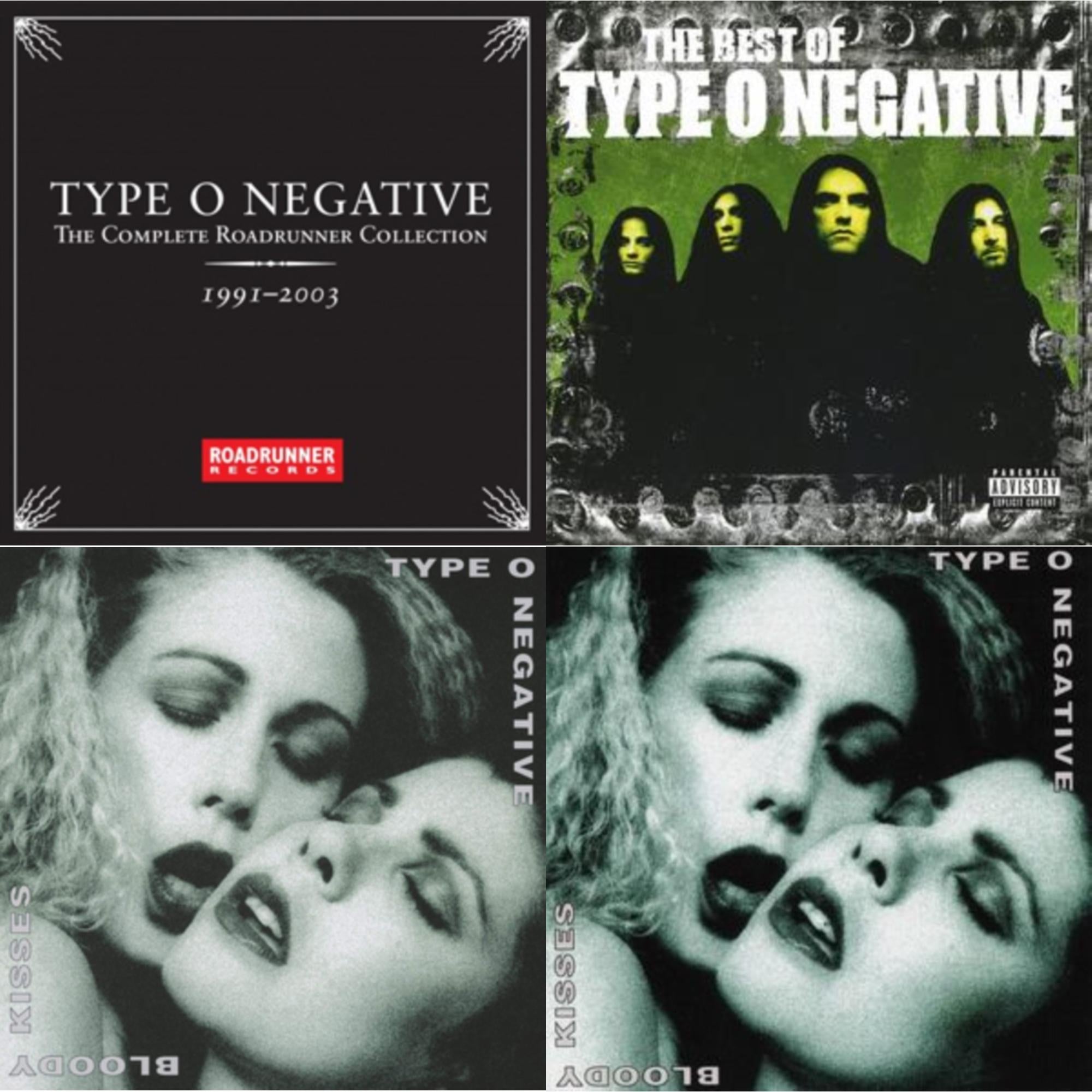 Complete Roadrunner Collection 1991 - 2003 & Best Of Type O Negative & Bloody Kisses & Bloody Kisses (Deluxe Edition)