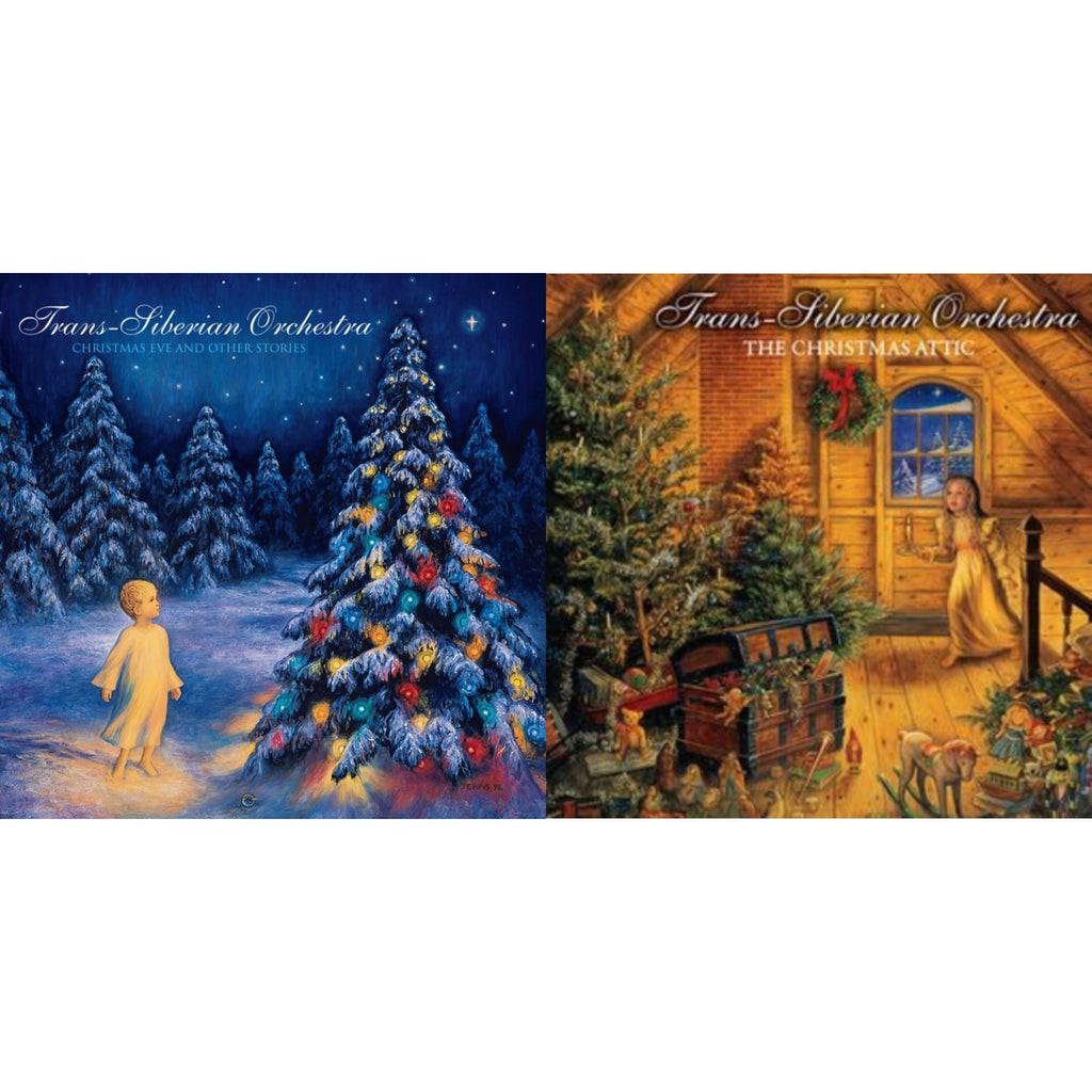Christmas Eve & Other Stories (Clear Vinyl/2LP) (Atl75) & Christmas Attic (2LP)