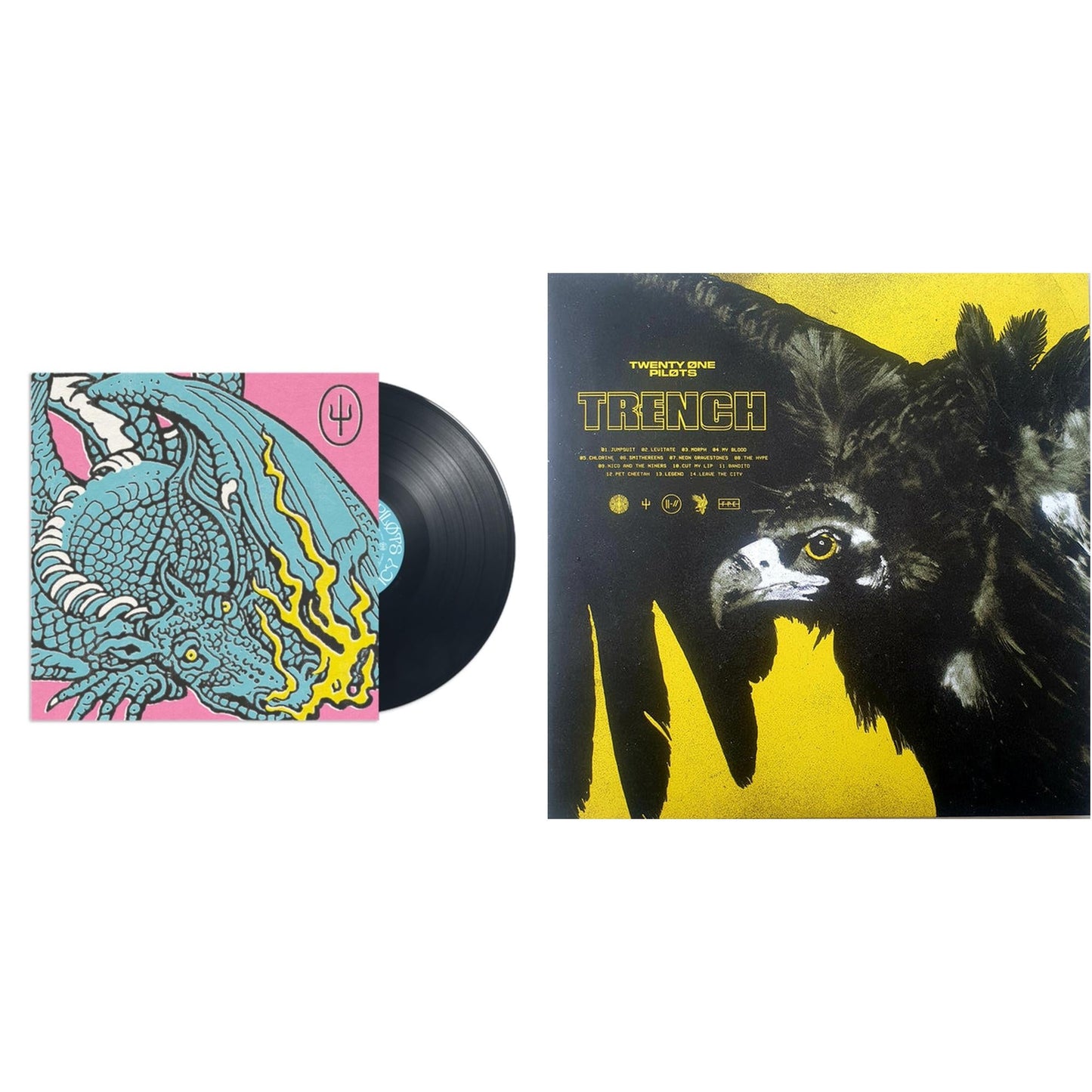 This is a 2 LP Vinyl SKU bundle.
1.This LP Vinyl is brand new.Format: LP VinylThis item's title is: Scaled & IcyArtist: Twenty One PilotsLabel: FULED BY RAMENBarcode: 075678641558Release Date: 11/19/2021
2.This LP Vinyl is brand new.