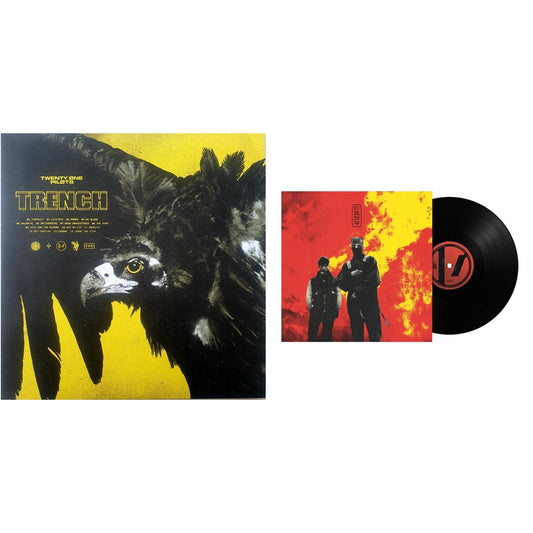 This is a 2 LP Vinyl SKU bundle.
1.This LP Vinyl is brand new.Format: LP VinylMusic Style: Alternative RockThis item's title is: Trench (2LP/Dl Code)Artist: Twenty One PilotsLabel: FUELED BY RAMENBarcode: 075678654695Release Date: 10/5/2018
2.This LP Vinyl is brand new.