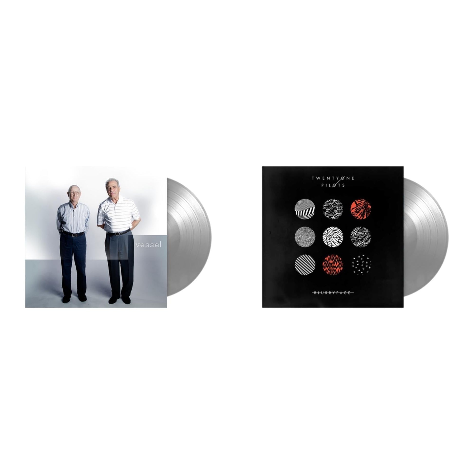 This is a 2 LP Vinyl SKU bundle.
1.This LP Vinyl is brand new.Format: LP VinylMusic Style: Synth-popThis item's title is: Vessel (Fbr 25Th Anniversary/Silver LP Vinyl)Artist: Twenty One PilotsLabel: FUELED BY RAMENBarcode: 075678645686Release Date: 1/14/2022
2.