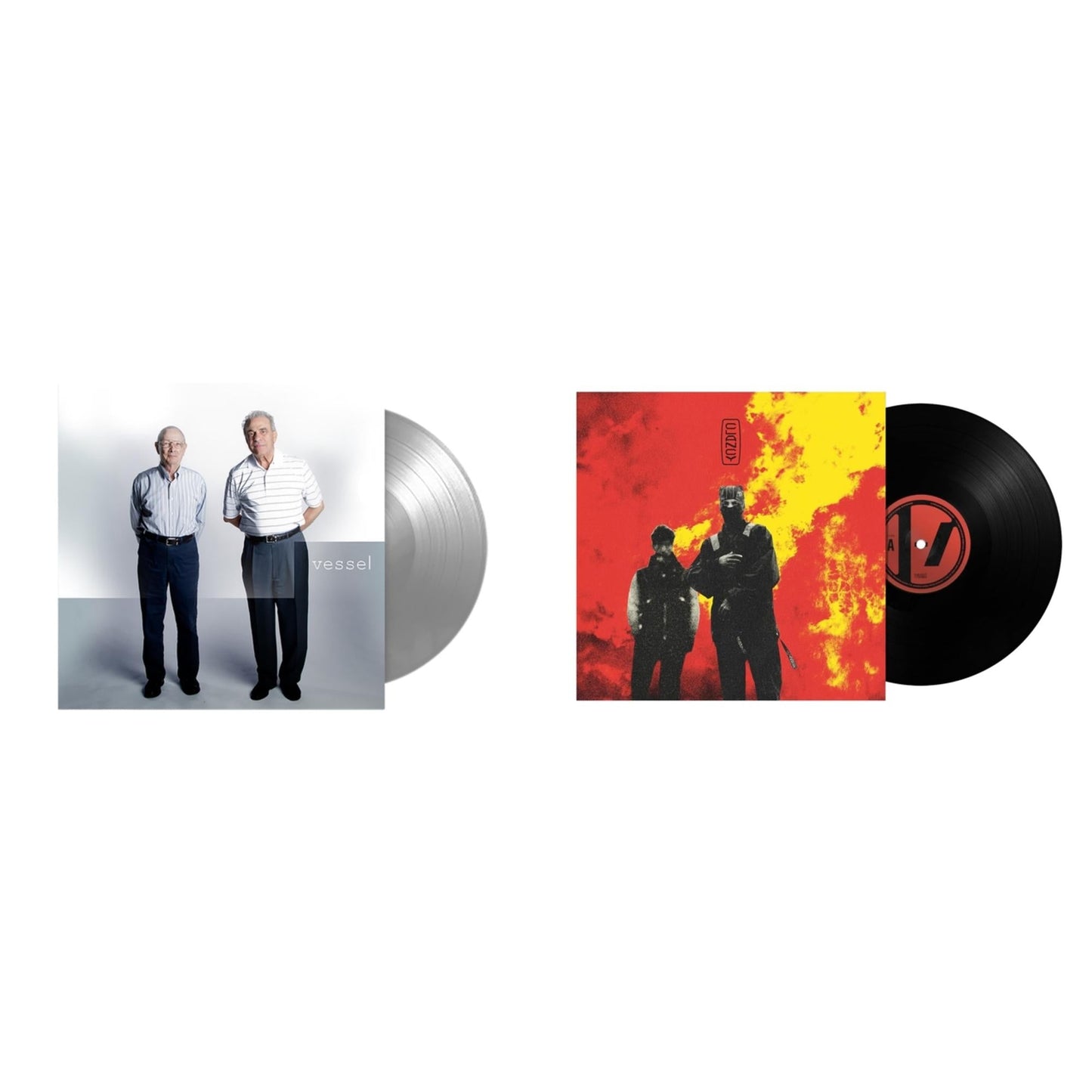 This is a 2 LP Vinyl SKU bundle.
1.This LP Vinyl is brand new.Format: LP VinylMusic Style: Synth-popThis item's title is: Vessel (Fbr 25Th Anniversary/Silver LP Vinyl)Artist: Twenty One PilotsLabel: FUELED BY RAMENBarcode: 075678645686Release Date: 1/14/2022
2.