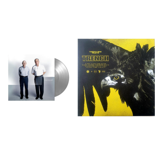 This is a 2 LP Vinyl SKU bundle.
1.This LP Vinyl is brand new.Format: LP VinylMusic Style: Synth-popThis item's title is: Vessel (Fbr 25Th Anniversary/Silver LP Vinyl)Artist: Twenty One PilotsLabel: FUELED BY RAMENBarcode: 075678645686Release Date: 1/14/2022
2.