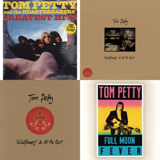 This is a 4 LP Vinyl SKU bundle.
1.This LP Vinyl is brand new.Format: LP VinylMusic Style: Rock & RollThis item's title is: Greatest Hits (2LP)Artist: Tom PettyLabel: GEFFENBarcode: 602547658708Release Date: 7/29/2016
2.This LP Vinyl is brand new.