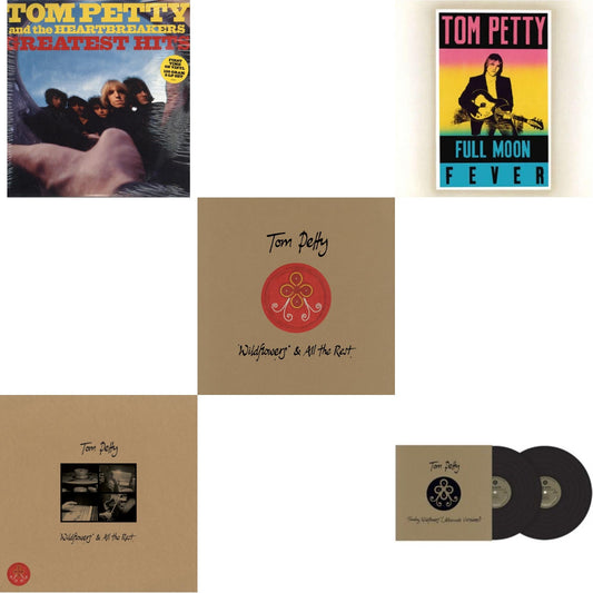 This is a 5 LP Vinyl SKU bundle.
1.This LP Vinyl is brand new.Format: LP VinylMusic Style: Rock & RollThis item's title is: Greatest Hits (2LP)Artist: Tom PettyLabel: GEFFENBarcode: 602547658708Release Date: 7/29/2016
2.This LP Vinyl is brand new.