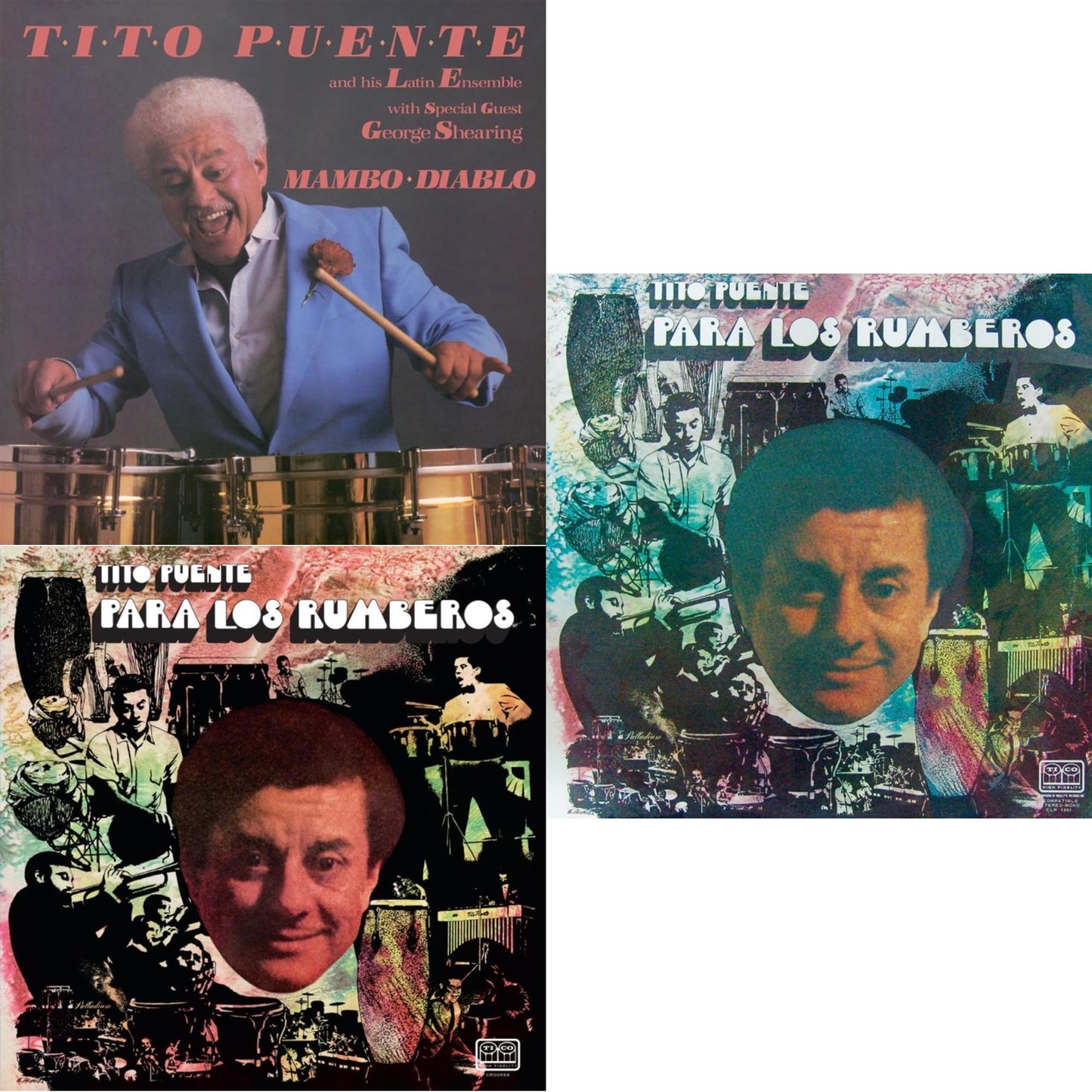 This is a 3 LP Vinyl SKU bundle.
1.This LP Vinyl is brand new.Format: LP VinylMusic Style: MamboThis item's title is: Mambo DiabloArtist: Tito PuenteLabel: CONCORD PICANTEBarcode: 888072503434Release Date: 5/26/2023
2.This LP Vinyl is brand new.