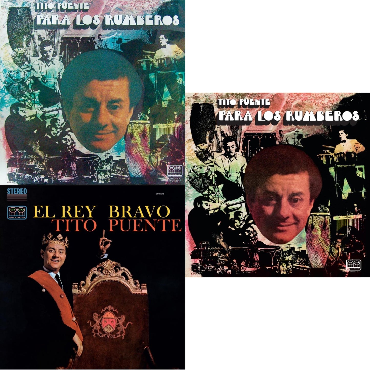 This is a 3 LP Vinyl SKU bundle.
1.This LP Vinyl is brand new.Format: LP VinylMusic Style: SalsaThis item's title is: Para Los RumberosArtist: Tito PuenteLabel: CRAFT RECORDINGSBarcode: 888072426504Release Date: 4/7/2023
2.This LP Vinyl is brand new.