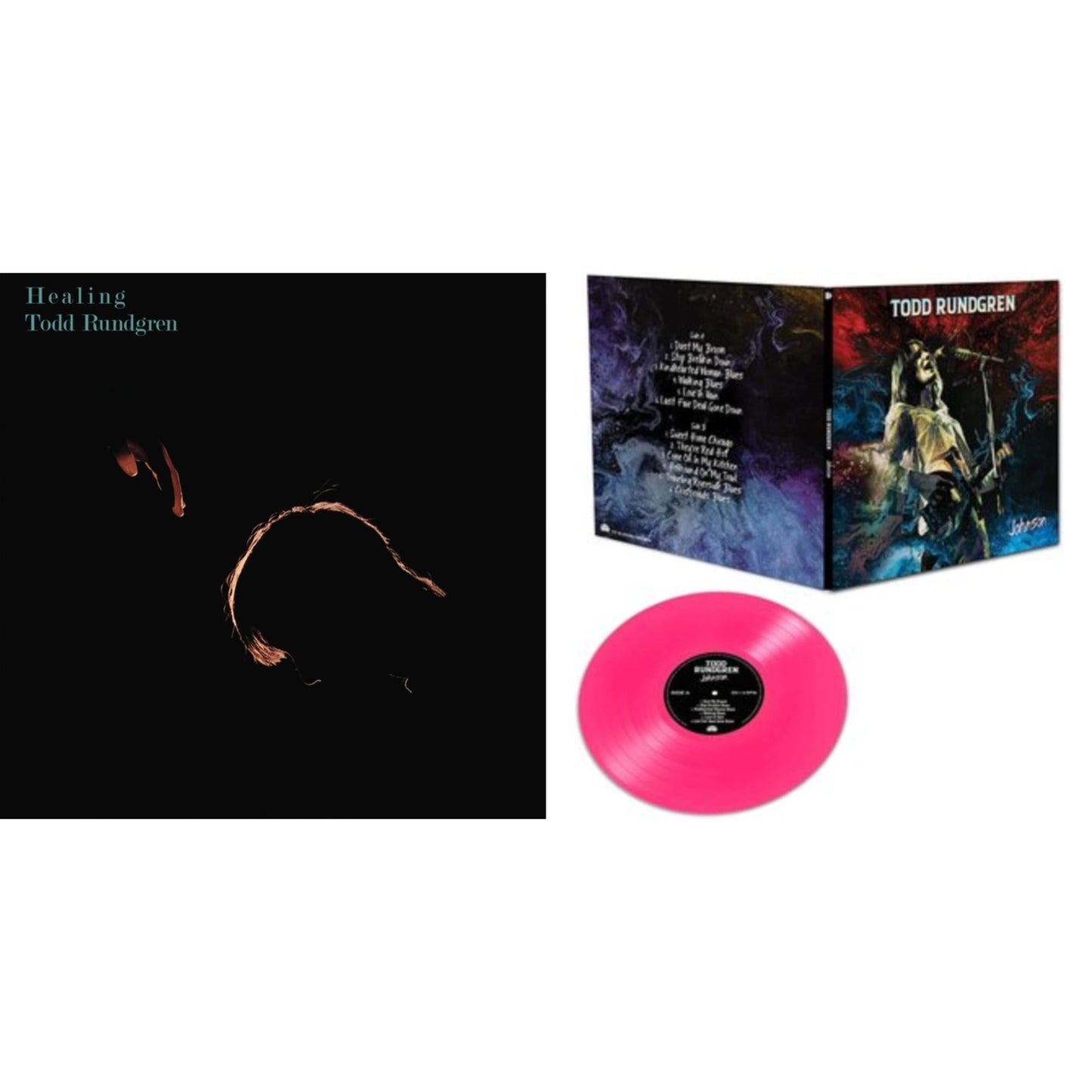 This is a 2 LP Vinyl SKU bundle.
1.This LP Vinyl is brand new.Format: LP VinylMusic Style: Art RockThis item's title is: Healing (Clear LP Vinyl/Translucent Blue 7Inch)Artist: Todd RundgrenLabel: RHINO/ BEARSVILLEBarcode: 603497842919Release Date: 11/26/2021
2.