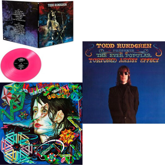 This is a 3 LP Vinyl SKU bundle.
1.This LP Vinyl is brand new.Format: LP VinylThis item's title is: Johnson (Pink LP Vinyl)Artist: Todd RundgrenLabel: CLEOPATRABarcode: 889466265419Release Date: 3/11/2022
2.This LP Vinyl is brand new.